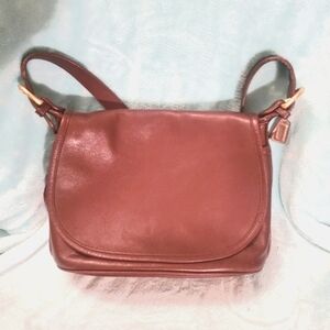 COACH Fletcher Soho flap Vintage crossbody leather purse bag tote #4150